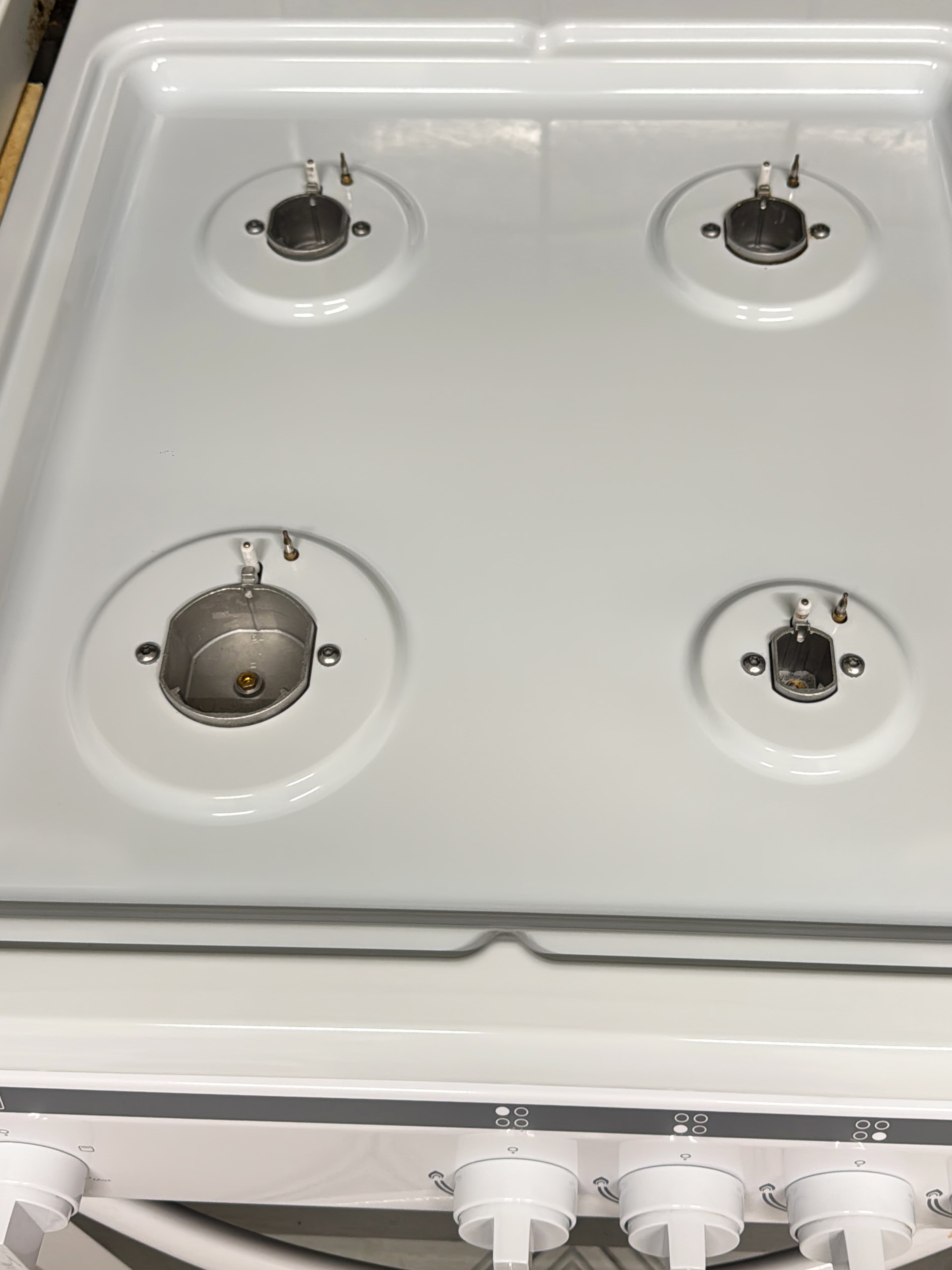 Stove after cleaning